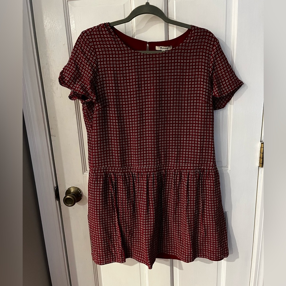 Madewell Silk Mini Dress